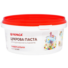 Цукрова паста Украса універсальна біла 500г mini slide 1
