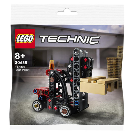 Конструктор Lego Technic Навантажувач із піддоном slide 1