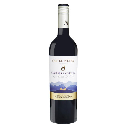 Вино Castel Pietra Cabernet Sauvignon V. delle Dolomiti IGT червоне сухе 12,5% 0,75л