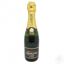 Шампанське Lanson Black Label Brut біле 12,5% 0,375л mini slide 1