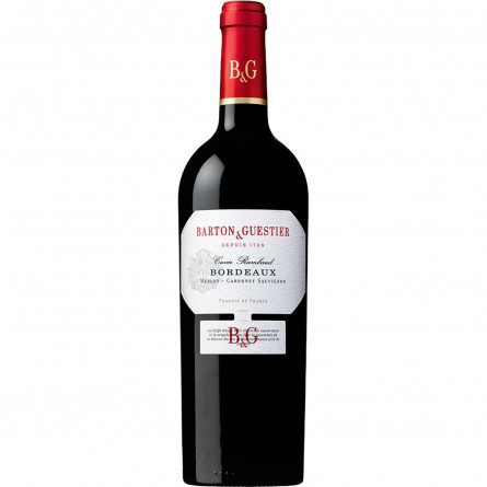 Вино Barton & Guestier Bordeaux червоне сухе 13% 0,75л