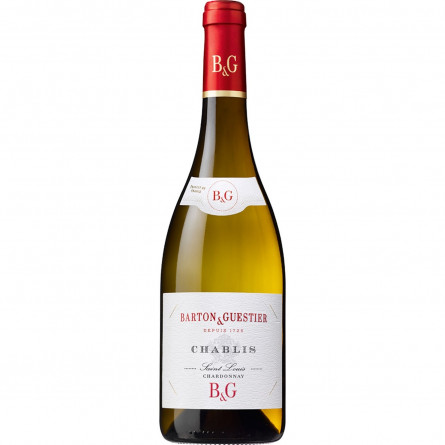 Вино Barton Guestier Шаблі Шардоне біле сухе 12% 0,75л