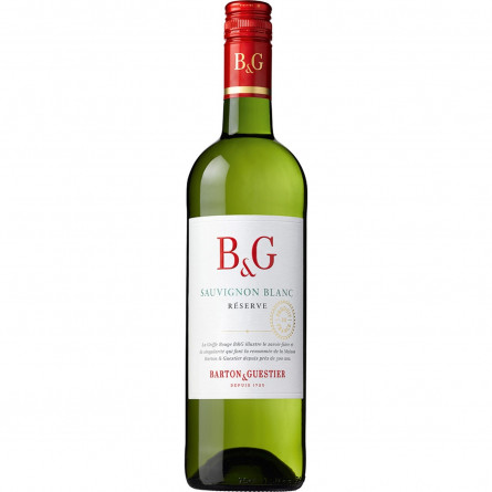 Вино Barton Guestier Совиньон Блан Резерв белое сухое 12% 0,75л slide 1