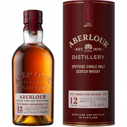 Виски Aberlour 12 лет 40% 0,7л в тубусе