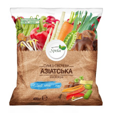 Овощная смесь Spela Азиатская замороженная 400г mini slide 1