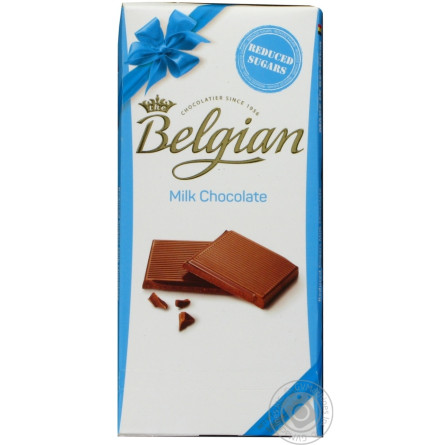 Шоколад молочний Belgian 100г