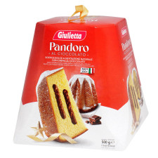 Кекс Giulietta Пандоро з шоколадною начинкою 500г mini slide 1