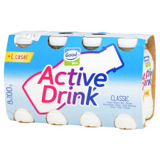 Продукт кисломолочний NOM 0,9% Active Drink класичний 8*100г mini slide 1