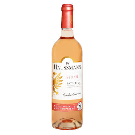 Вино Haussmann Syrah рожеве сухе 12,5% 0,75л slide 1