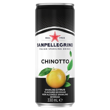 Напій соковий Sanpellegrino Chinotto 330мл