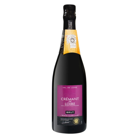 Вино ігристе Expert Club Cremant de Loire біле сухе 12% 0,75л