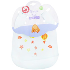 Слинявчик Auchan Baby дитячий силіконовий mini slide 1