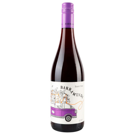 Вино Barramundi Pinot Noir красное сухое 13% 0,75л