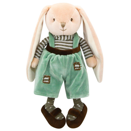 Плюшева іграшка кроленя Little Bunny Brothers Green 20cm 1 шт