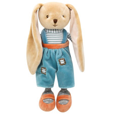 Плюшева іграшка кроленя Little Bunny Brothers Blue 20cm 1 шт mini slide 1