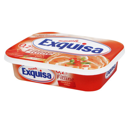 Крем-сыр Exquisa Fitline Паприка-чили 0,2% 175г