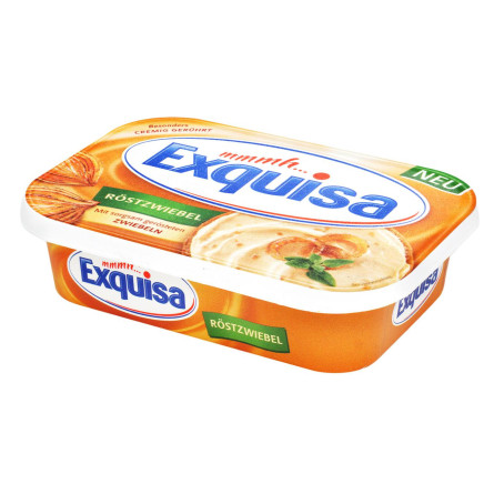 Крем-сыр Exquisa Fitline с жареным луком 14,6% 175г