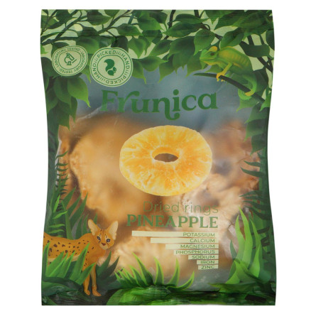 Ананасы Frunica без сахара сушеные 150г