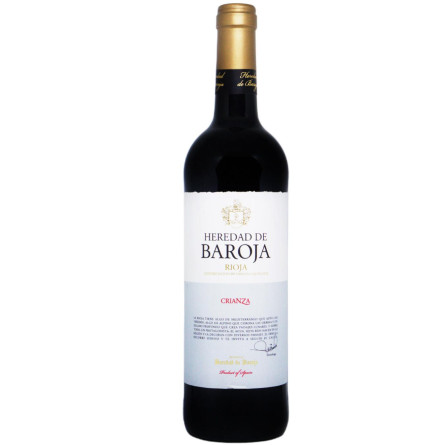 Вино Heredad de Baroja Crianza червоне 0,75л
