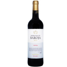 Вино Heredad de Baroja Crianza червоне 0,75л mini slide 1