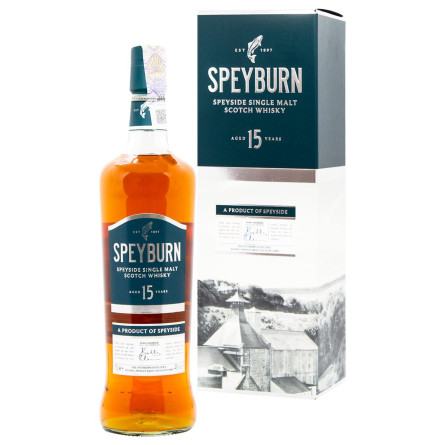 Виски Speyburn 15yo Box 46% 0,7л