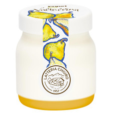 Йогурт LATTERIA CHIURO з грушевим джемом 3.3% 150 г mini slide 1