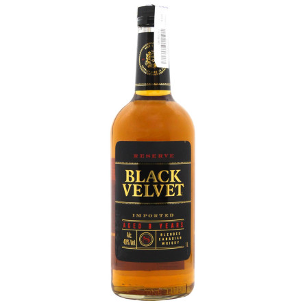 Віскі Black Velvet Reserve 40% 1л slide 1
