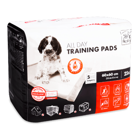 Пелюшки д/тварин M-Pets All Day Puppy гігієн 60x60