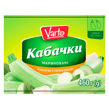 Кабачки Varto мариновані 460г mini slide 1