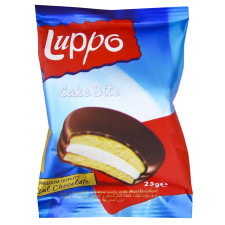 Кекс Luppo с маршмеллоу в молочном шоколаде 25г mini slide 1