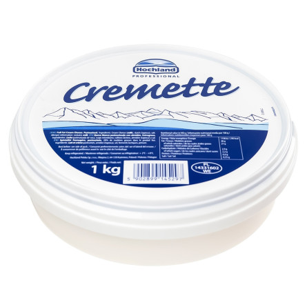 Сир Хохланд Professional Cremette вершковий 65% 1кг
