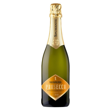 Вино игристое Unum Prosecco DOC белое брют 11,5% 0,75л