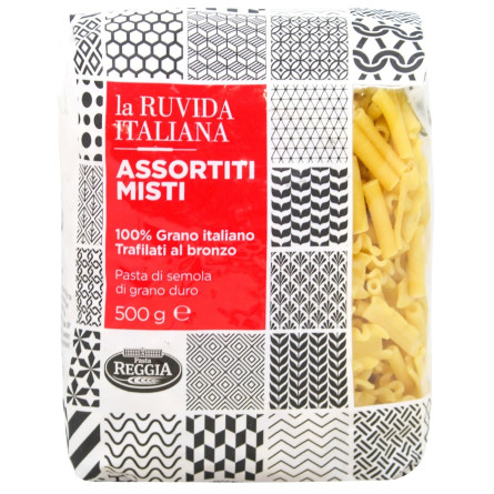 Макаронні вироби  Pasta Reggia La Ruvida Assortiti Misti 500г