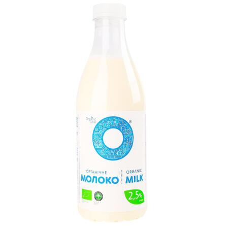 Молоко Organic Milk органічне пастеризоване 2,5% 900г