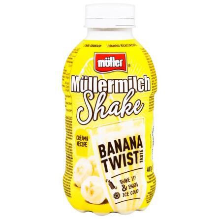 Напій молочний Muller Shake Банан 3,5% 400г