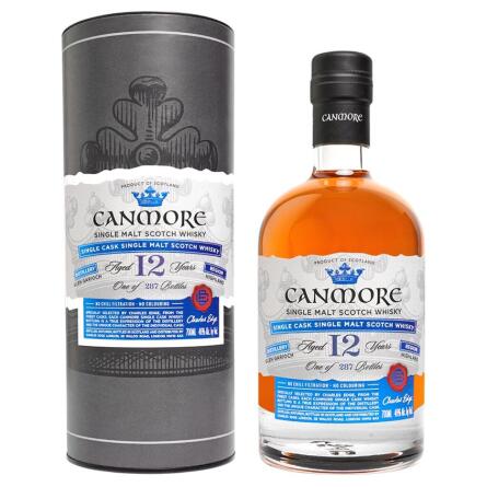 Виски Кенмор, Глен Гири Сингл Молт / Canmore, Glen Garioch Single Malt, 12 лет, 46%, 0.7л