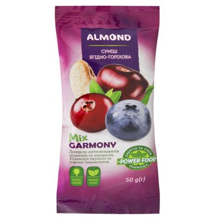 Суміш ягідно-горіхова Almond Mix Garmony 50г