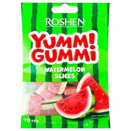 Цукерки Roshen Yummi Gummi Кавун желейні 70г