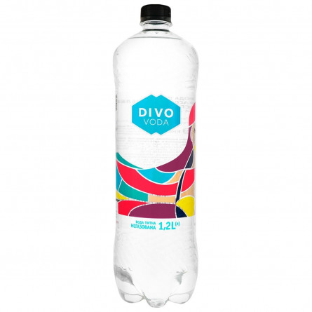Вода питьевая Divo Voda негазированная 1,2л slide 1