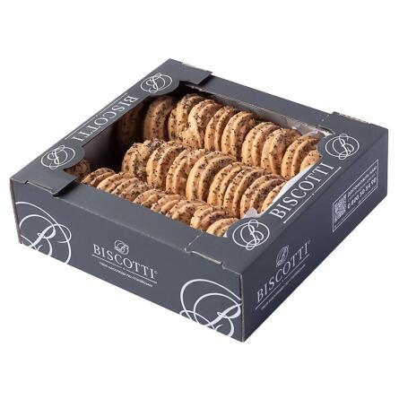 Печиво Biscotti Маргаритка з маком 400г