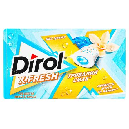 Жувальна гумка Dirol X-Fresh м'ята-ваніль 19,5г