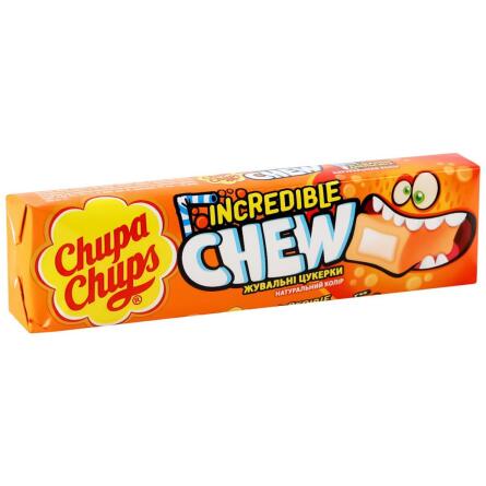 Конфеты жевательные Chupa Chups Невероятный апельсин 45г