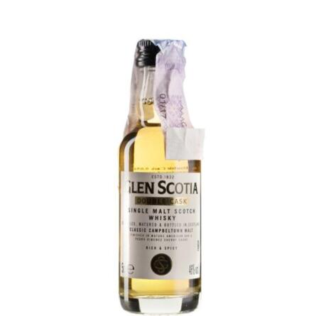 Віскі Глен Скотія, Дабл Каск / Glen Scotia, Double Cask, 46%, 0.05л