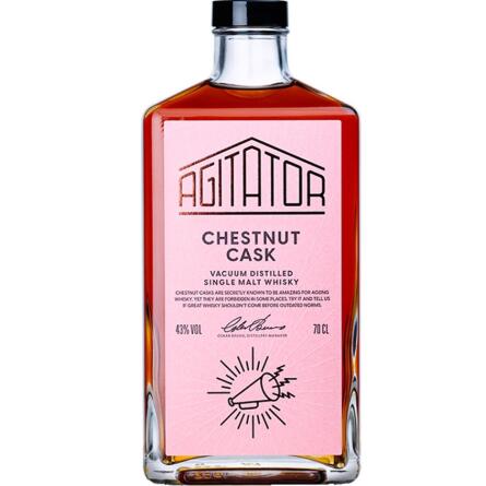 Віскі Агітатор, Честнат Каск / Agitator, Chestnut Cask, 43%, 0.7л