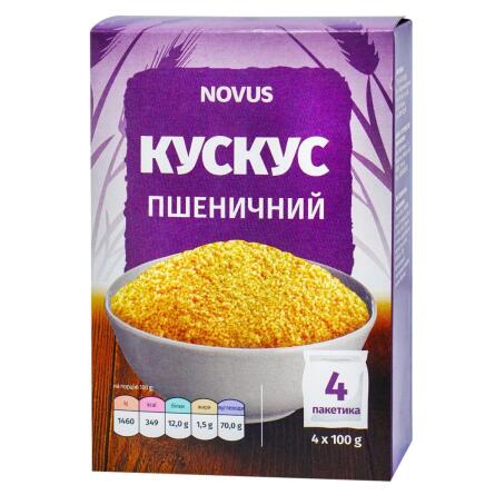 Кус-кус Novus пшеничный порционный 4х100г