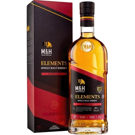 Віскі Елементс, Шері Каск / Elements, Sherry Cask, M&H Distillery, 46%, 0.7л