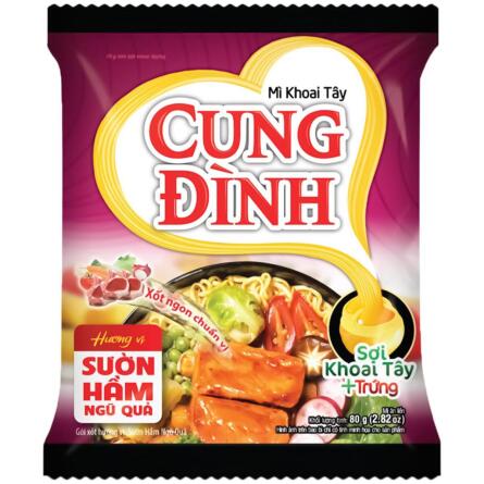 Лапша Micoem Cung Dinh Ребрышки 80г