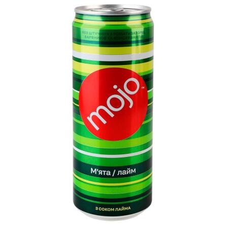 Напій газований Mojo м'ята-лайм 0,33л