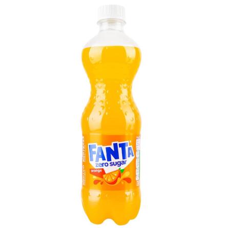 Напиток газированный Fanta Zero Sugar апельсин 0,5л