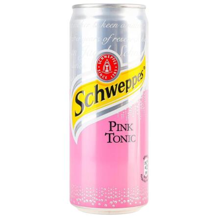 Напій газований Schweppes Pink Tonic 0,33л